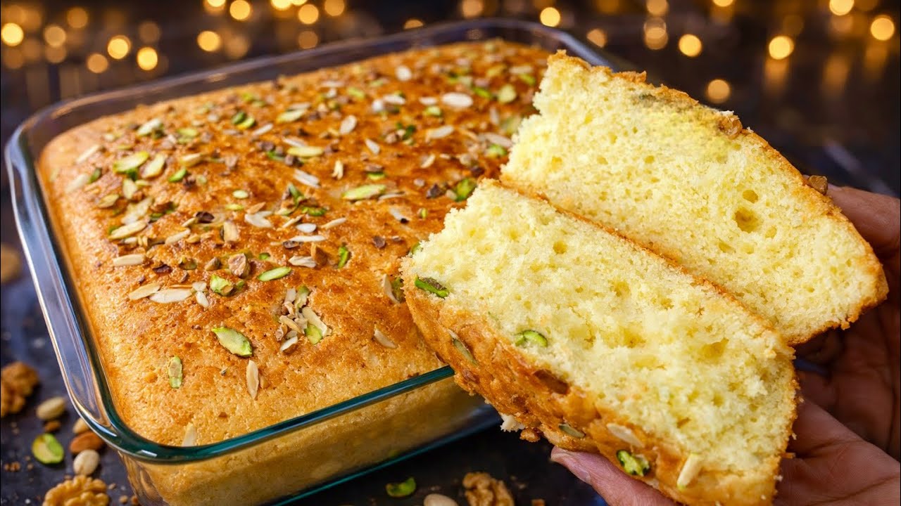 Sponge cake & Orange Cake Recipes For Eid کیک اسفنجی یا اسپنجی و کیک نارنج برای عید