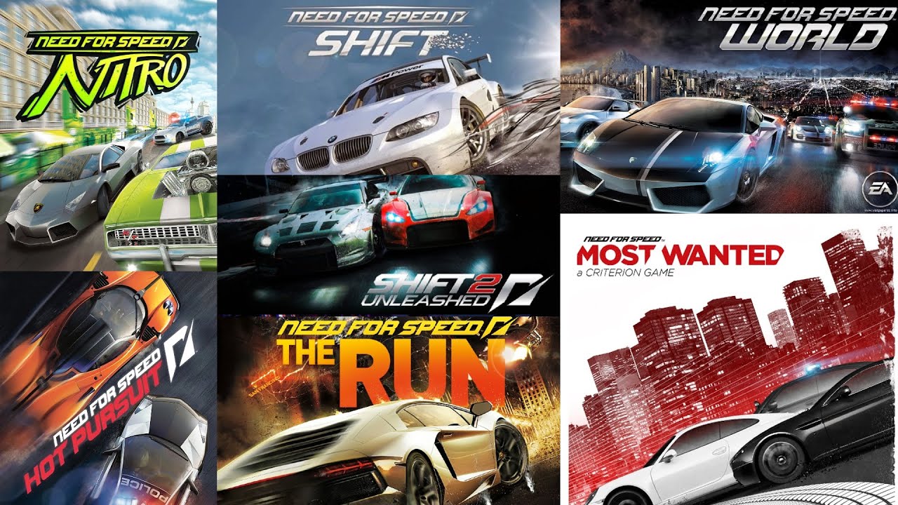 NEED FOR SPEED ALL TEASER TRAILER AND COMMERCIALS  2009 - 2012