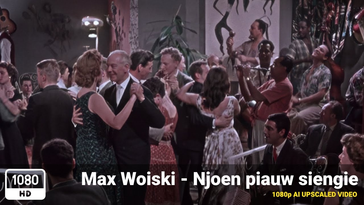 Max Woiski en zijn West-Indisch orkest - Njoen piauw siengie (CLIP / HD)