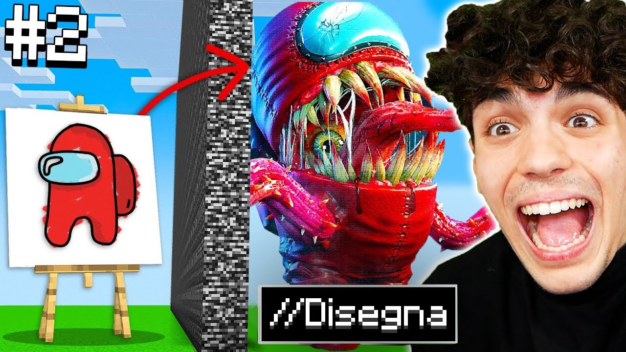 I MIGLIORI SCHERZI NELLE BUILD BATTLE di MINECRAFT CHE DEVI ASSOLUTAMENTE VEDERE! (/Disegno, Mostri)