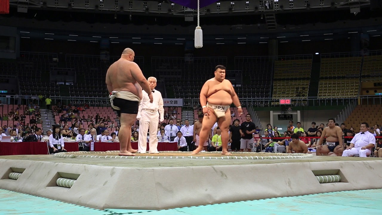 2018/07/22 世界相撲選手権 男子 団体決勝戦 ロシア-日本