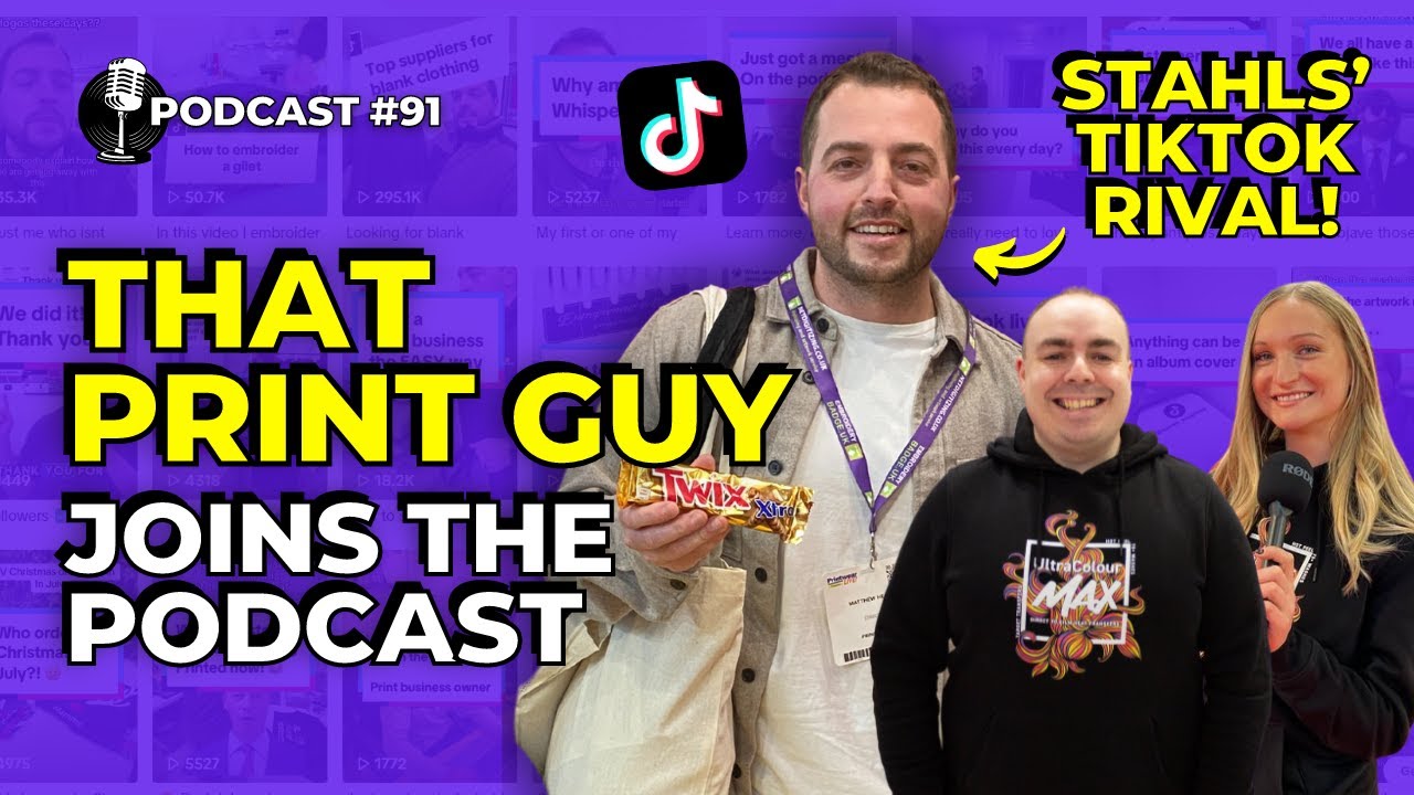 THAT PRINT GUY joins the Garment Decorators Podcast