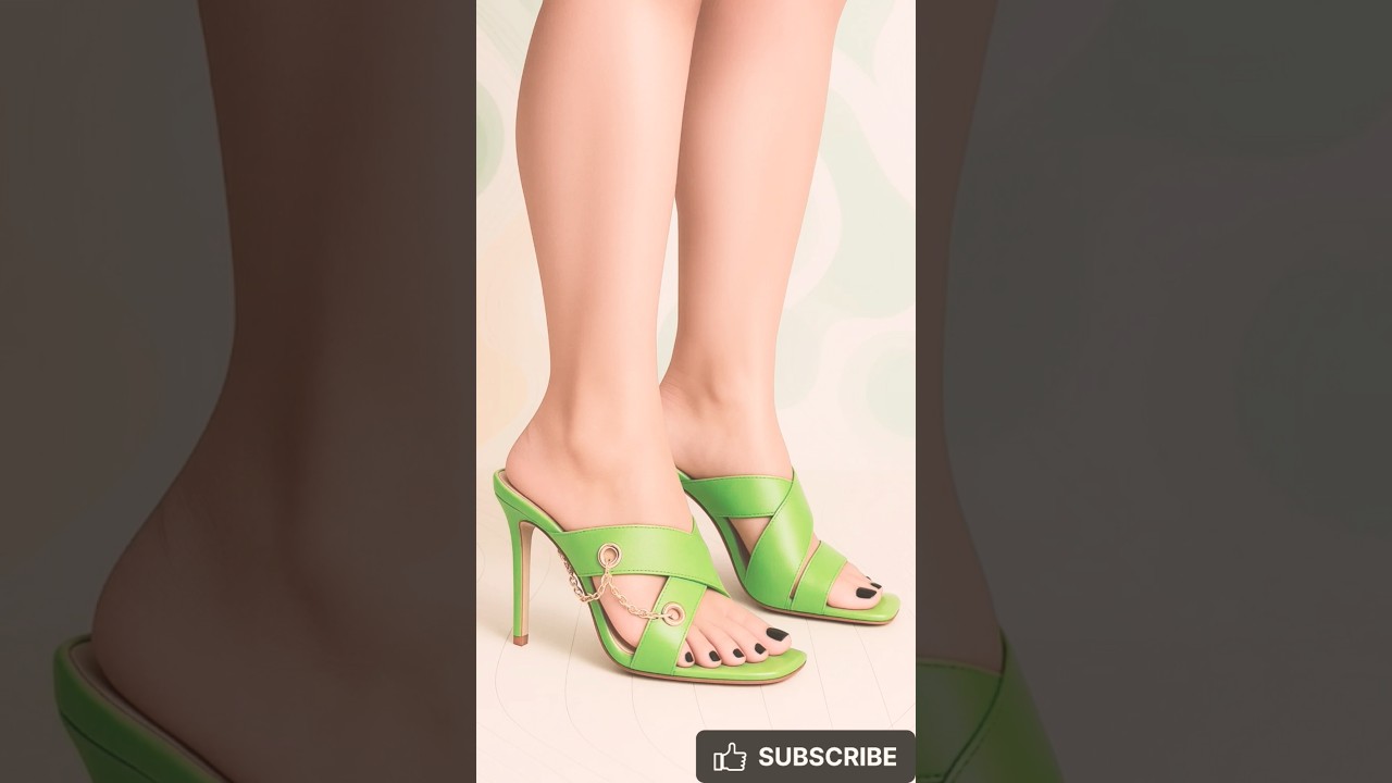 The Hottest Shoe Trend: Styling Lime Green Heels! #shorts #heelsoftheday #highheels #fashion