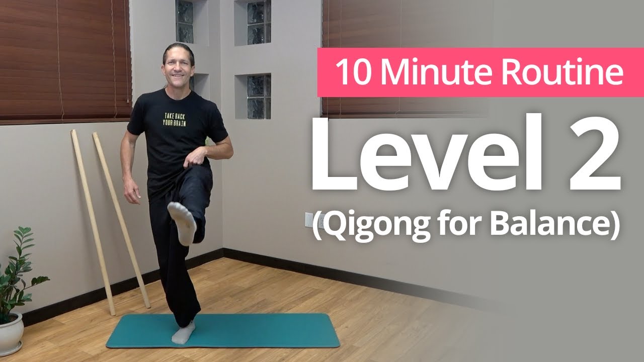 Qigong for Balance: Build Strength & Stability with Leg Lifts | 10-Minute Daily Routine