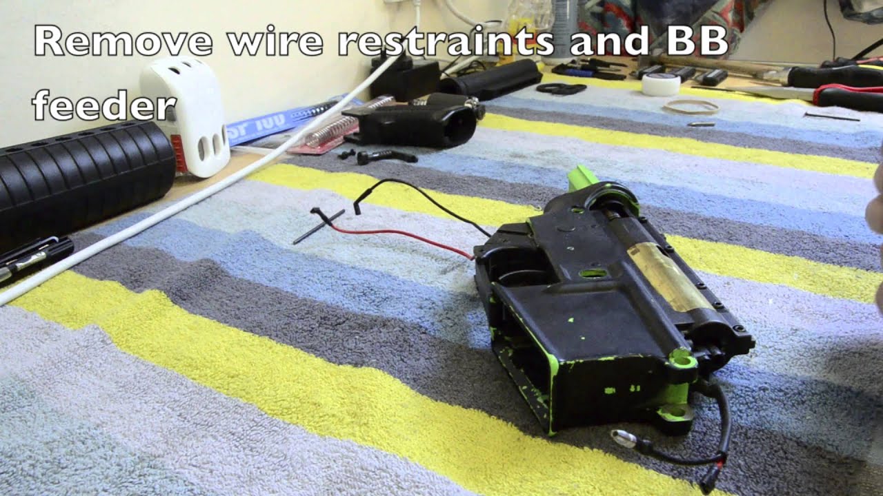 KWA m4 Gearbox Disassembly and Maintenance