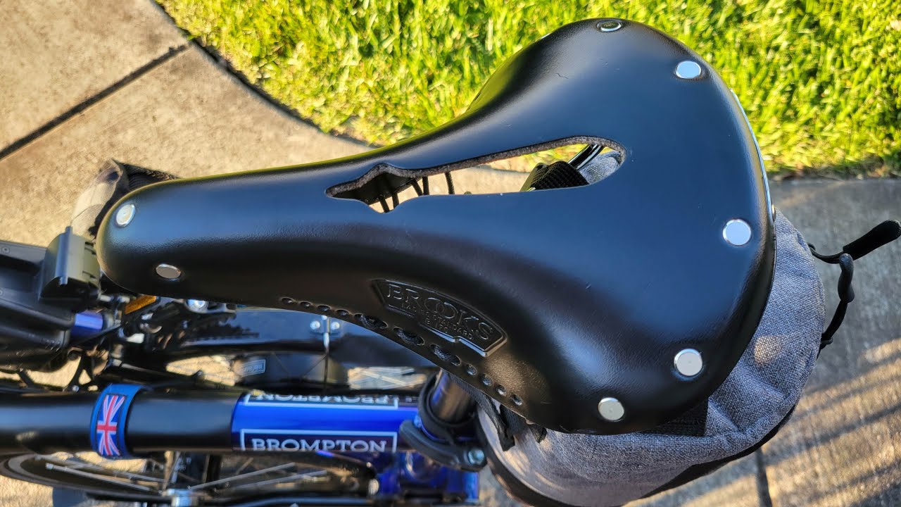 Brooks Saddle Break In Experiment