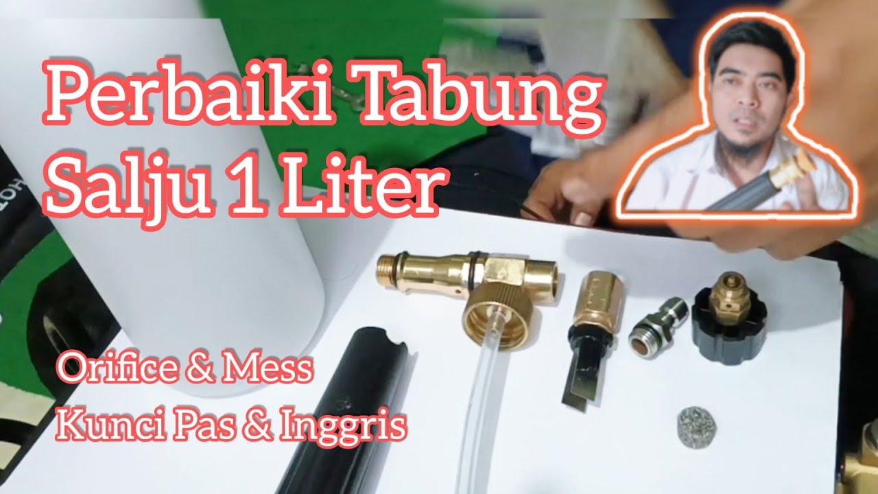 ☝️🔥Orifice Dan Mess Snow Foam Modifikasi 🚗🛵Bisa Tebal Saljunya