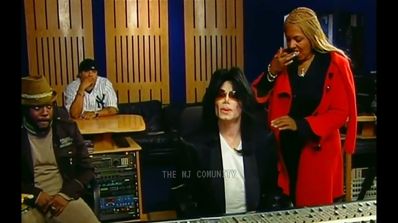 Michael Jackson & Will i am - Recording Session - Thriller 25 - The girl is mine