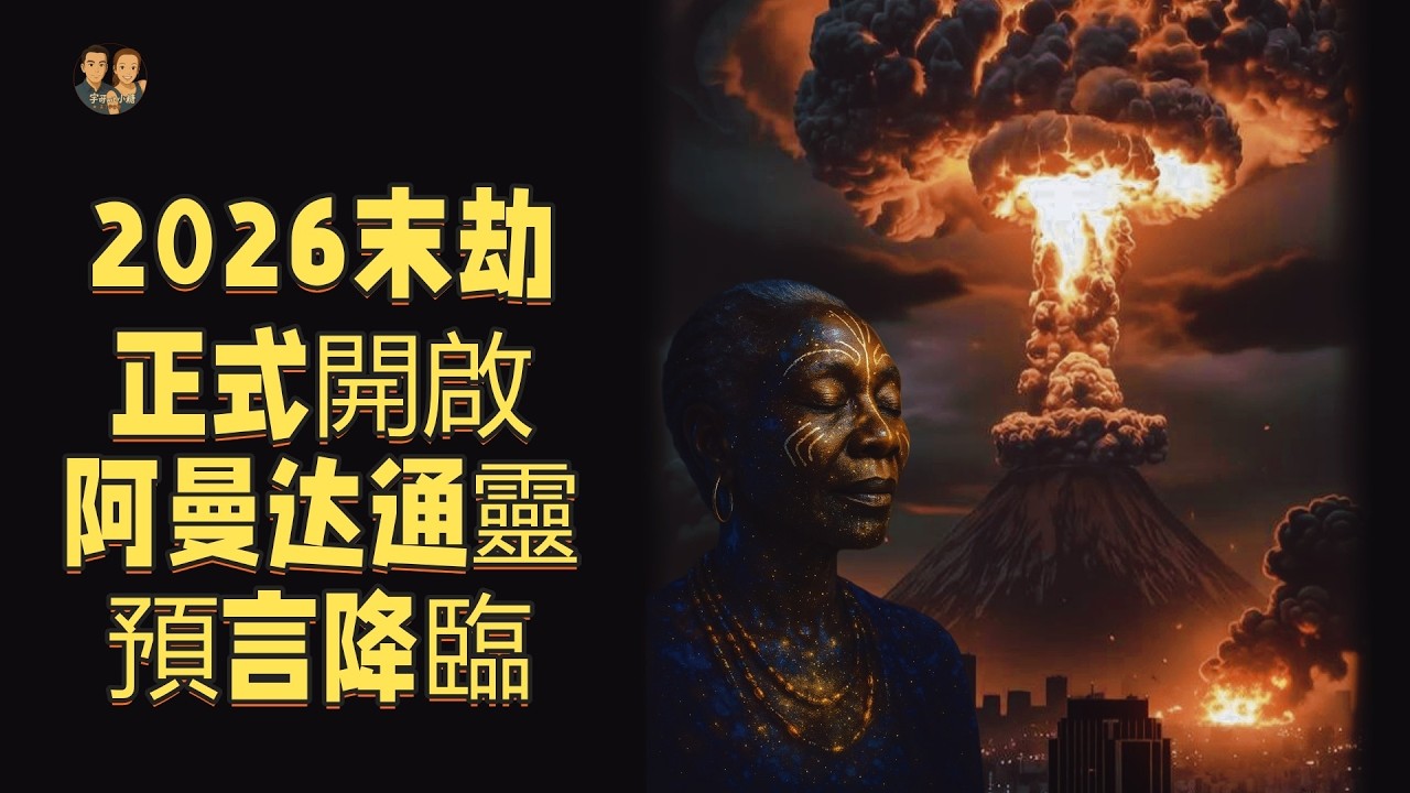 2026末劫正式開啟！阿曼达通靈預言曝光：舊世界毀滅，新世代即將降臨？|宇哥與小糖