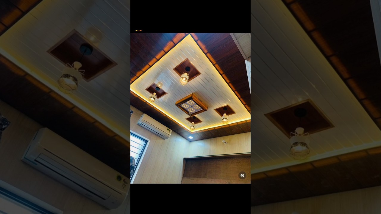 Kam Budget Mein Sabse Shandaar PVC Ceiling  lagayein: 