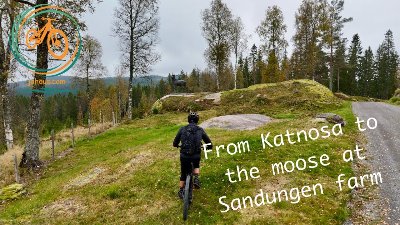 Drone ride from Katnosa to the moose,  #nordicnature #mentalhealth #drone #dji