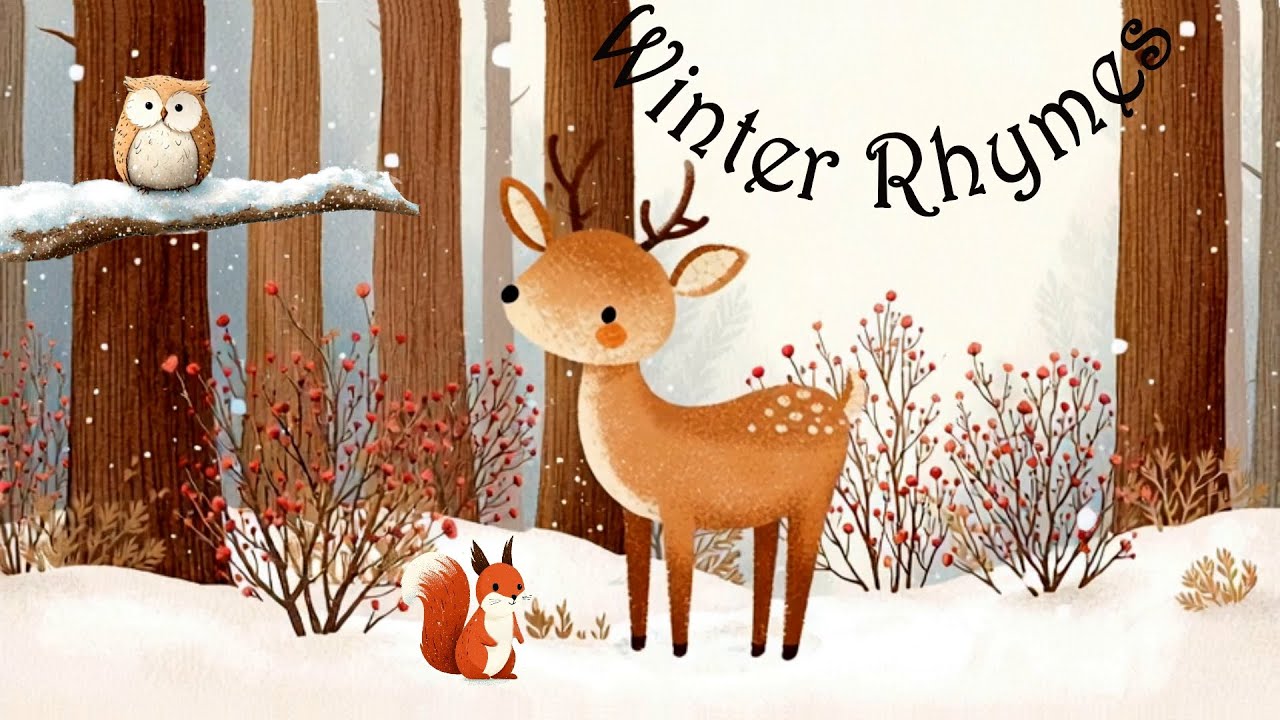 Winter Rhymes for Kids ❄️ | Fun Snowy Poems at Tiny Seasons Club | Part 3