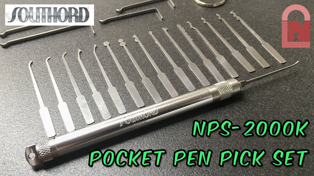 Southord NPS-2000K Pocket Pen Lock pick Set Review