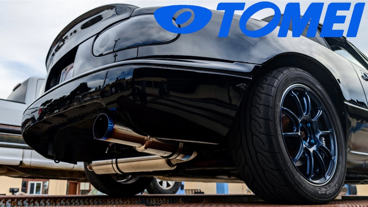 NA Miata Tomei Exhaust Sound Comparison