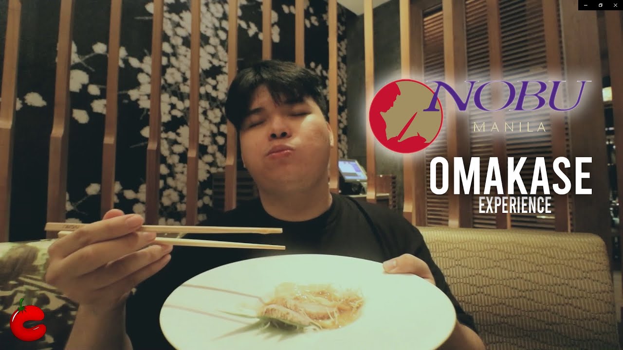 NOBU MANILA OMAKASE EXPERIENCE! | FOOD VLOG!