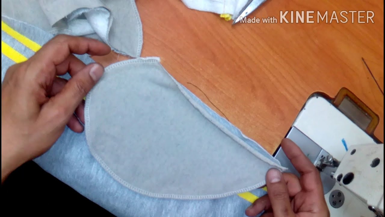 طريقة عمل الجيب السكينة او الجيب المخفي او الجانبي او جيوب البنطلون والشروال