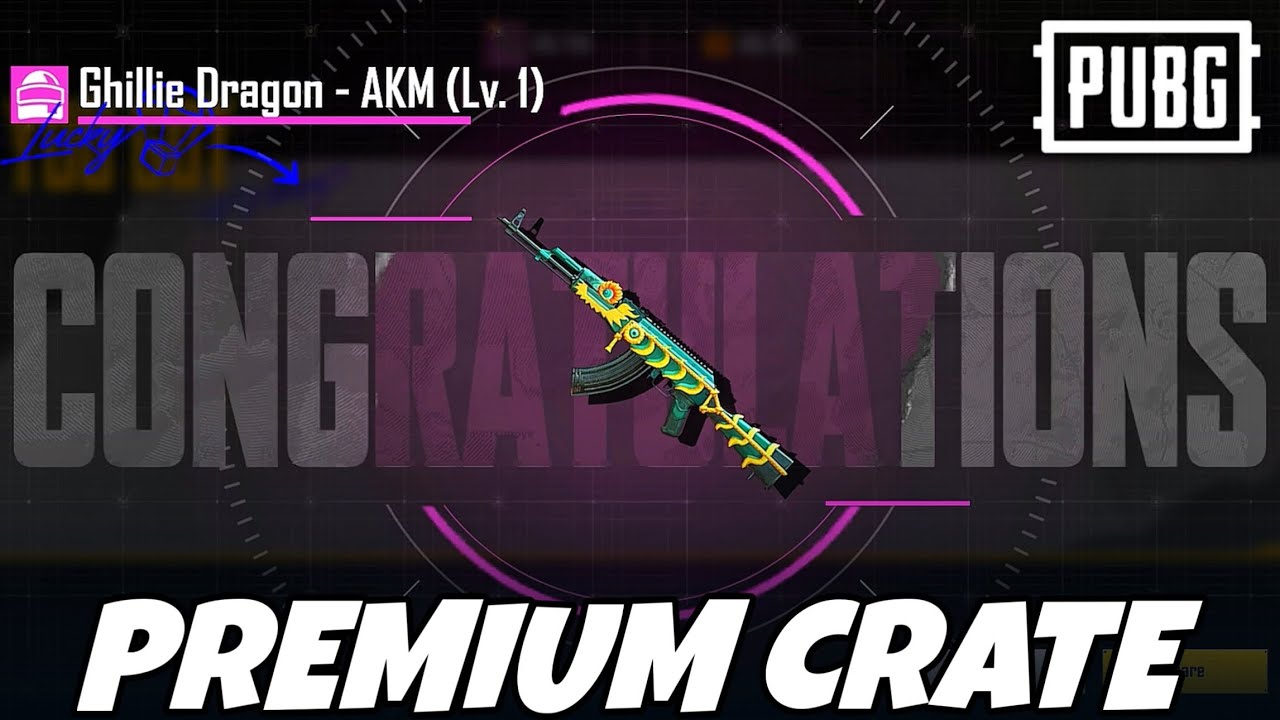 😍$6,000UC New Premium Crate & Ilie Dragon-AKM is Back Opening‼️ PUBG MOBILE🔥