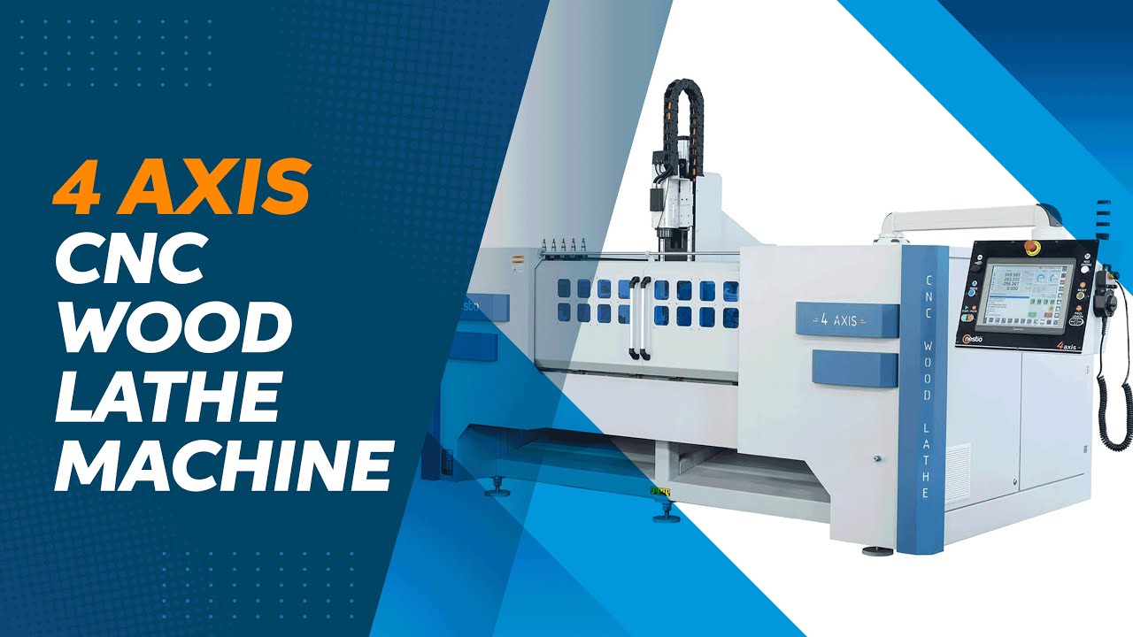 NESTO 4 EKSEN CLASSIC CNC AHŞAP TORNA MAKİNASI