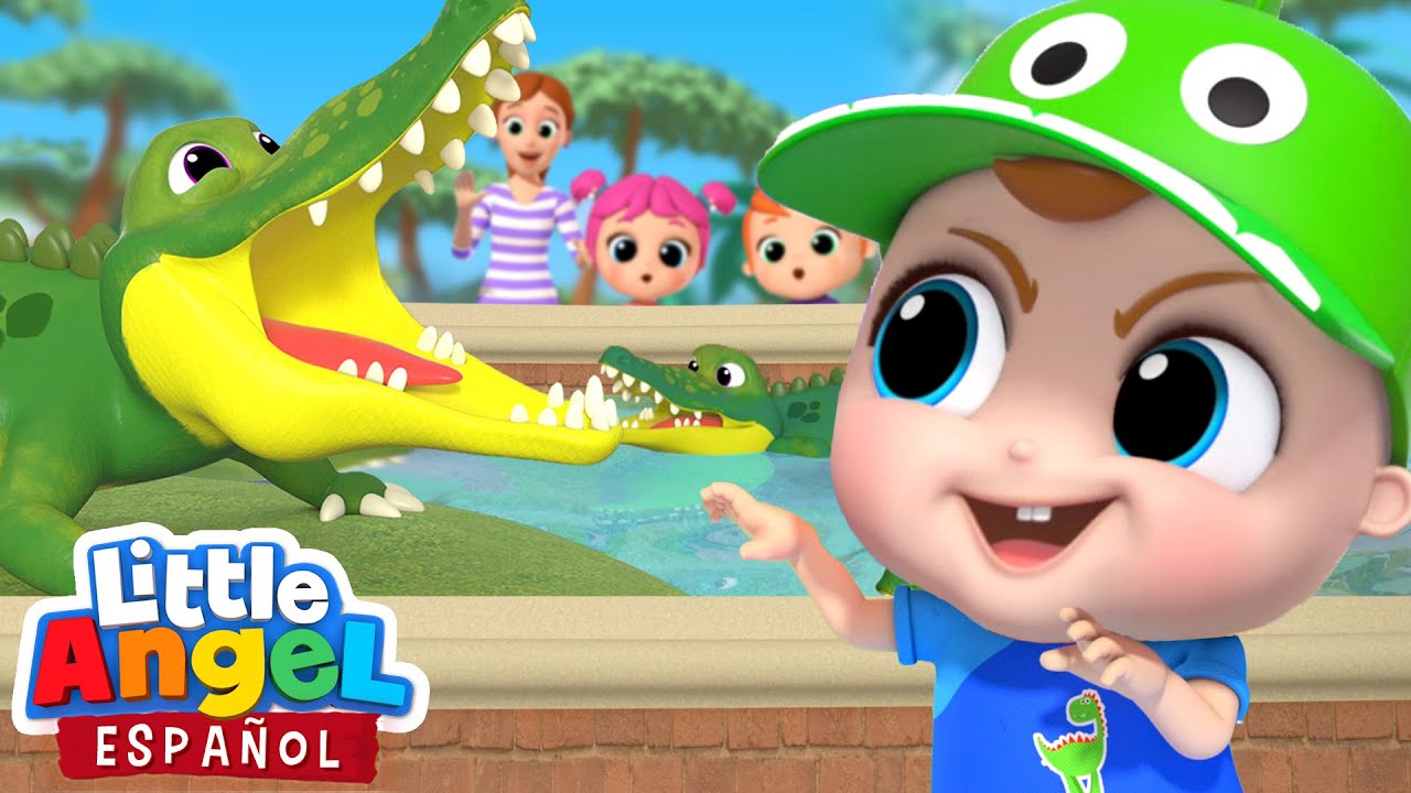 ¡Los Animales del Zoológico! 🦁🐘🦒  | Canciones Infantiles de Bebé Juan | Little Angel Español