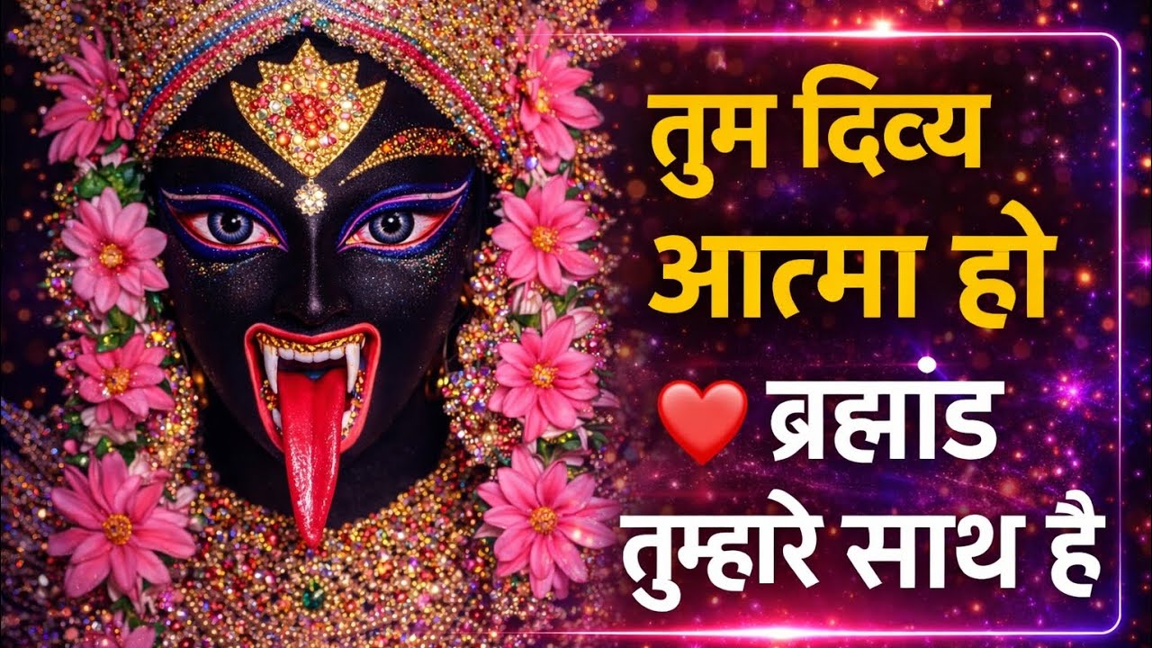 हर जन्म में तुम मेरी आराधना कर चुके हो ❤️ तुम दिव्य आत्मा हो | Maa Kali Divine Message