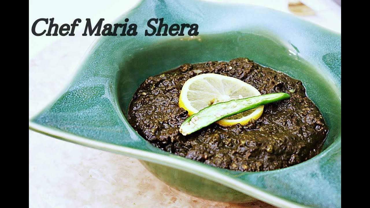 Spinach Recipe- Sabzi Afghani recipe- palak recipe- Sabzi afghan - Afghan Recipes