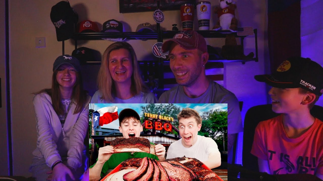 European Family React to Brits Try Texas BBQ