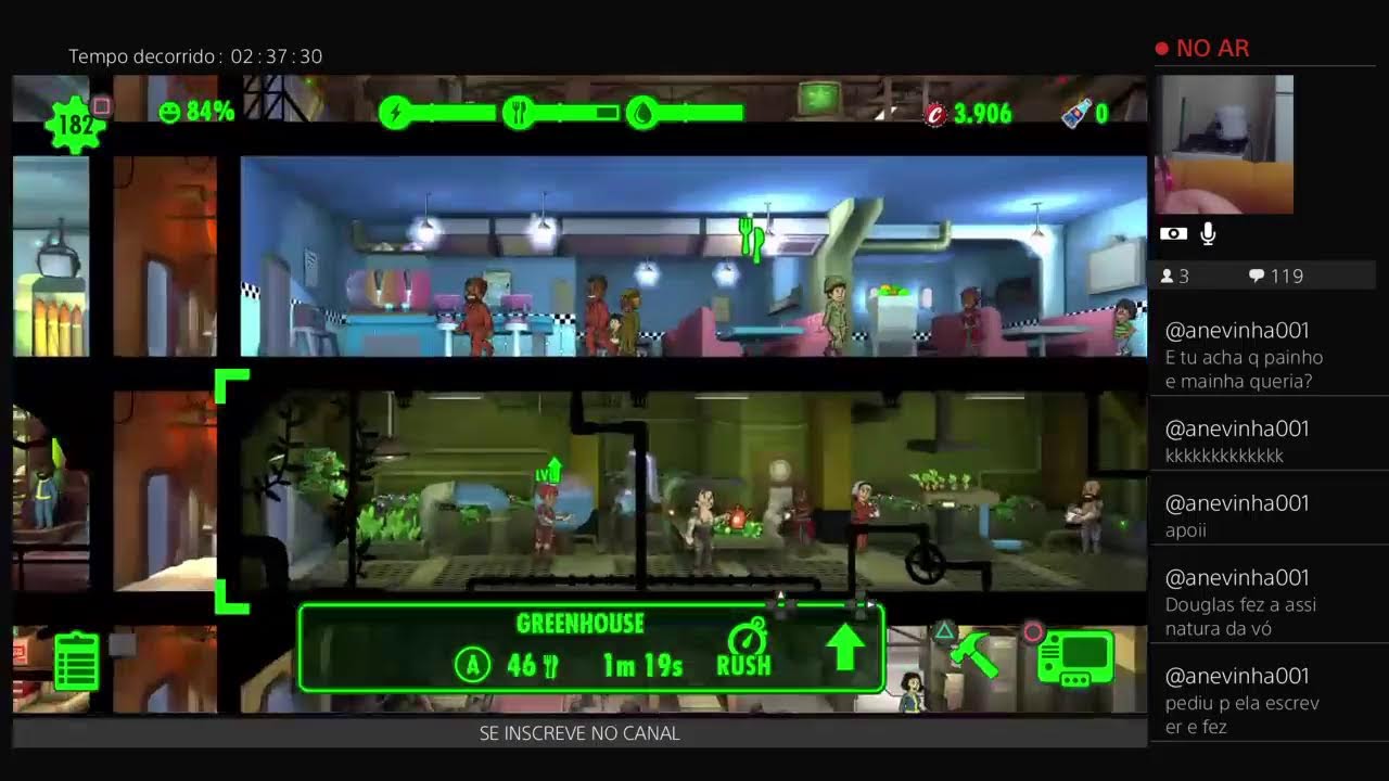 Live Rápida - Fallout shelter - PS4