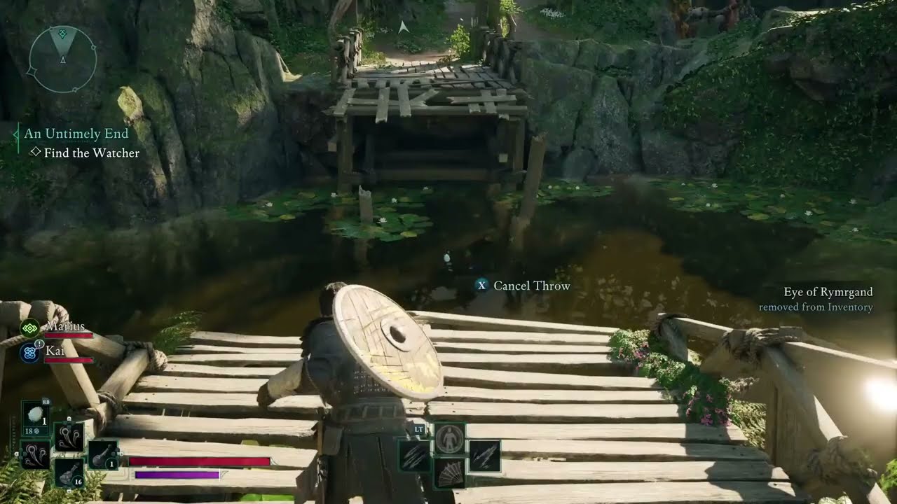 AVOWED, How to Find the Watcher (Cross the bridge) An Untimely End Quest
