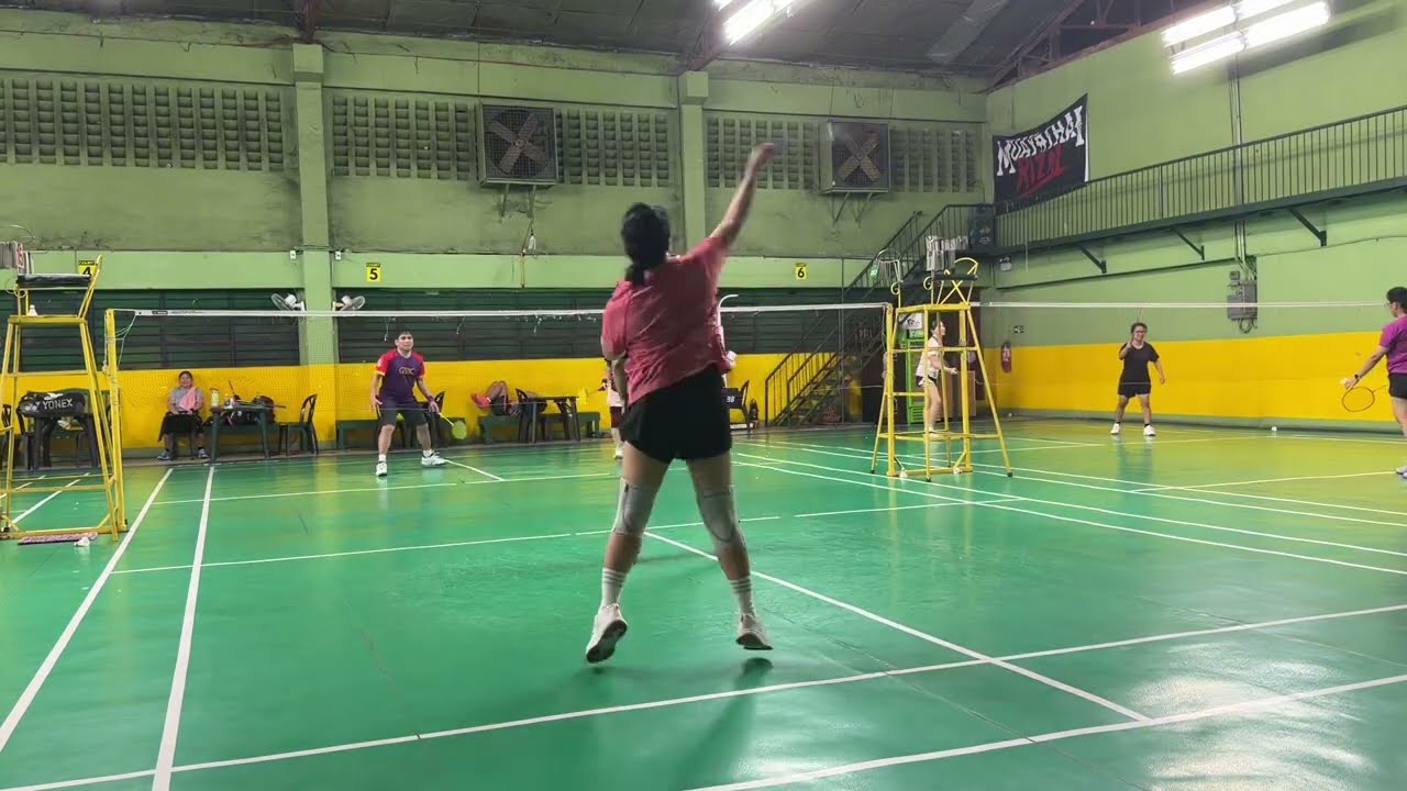 Al Lala vs Etch Jomar  Intense Badminton Showdown