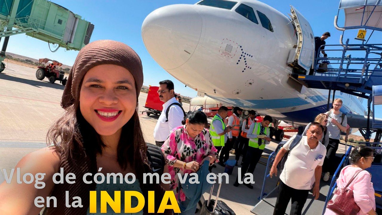 As&iacute; me est&aacute; yendo en India 🇮🇳 | CASI PIERDO UN VUELO