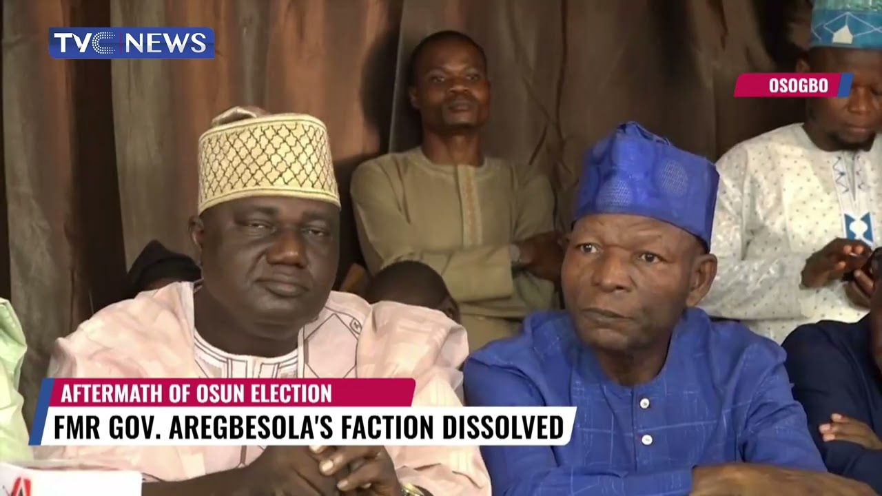 Aregbesola’s Faction Dissolves Group, Vows to Regain Control of Osun
