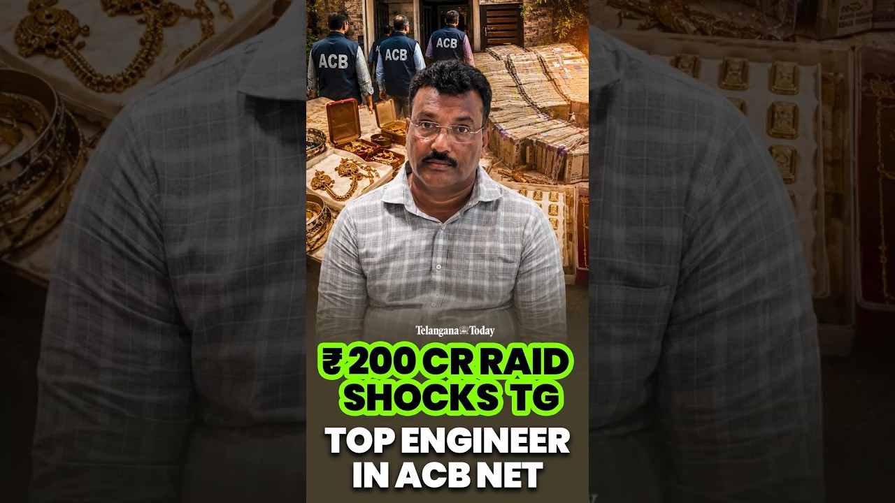 ACB raids top Telangana engineer, Rs 200 crore assets under scanner | Telangana Today