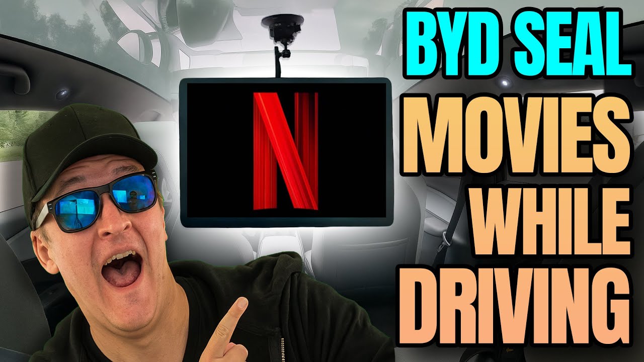BYD SEAL Rear Screen Hack: Movies & Games On the Move