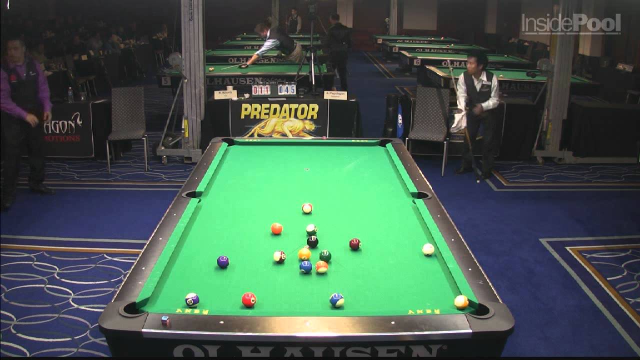 Rodney Morris vs Alex Pagulayan Pt 1 at the World 14.1 Tournament