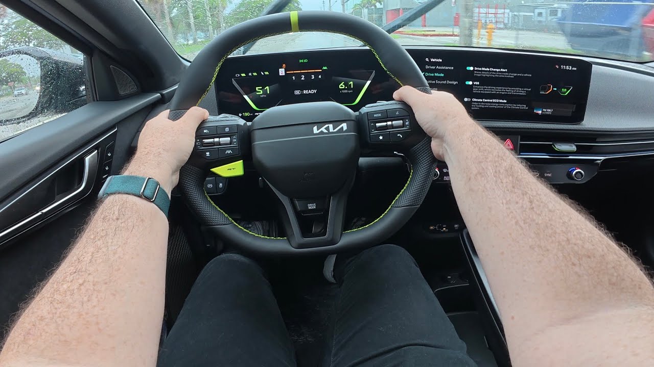 2025 Kia EV6 GT POV Driving Impressions.