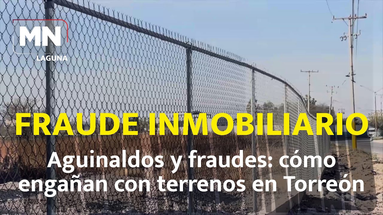 Fraude inmobiliario en Torre&oacute;n: venden &aacute;reas verdes como terrenos privados