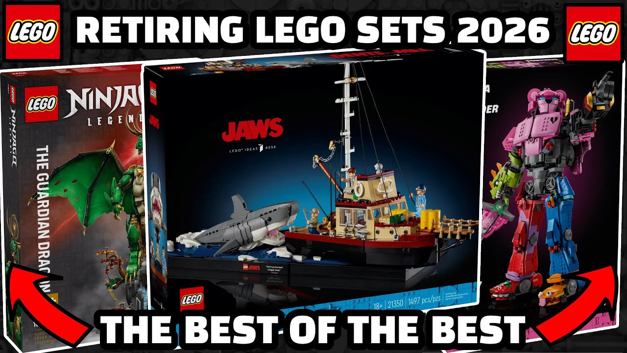 Ещё больше лучших наборов LEGO, которые будут сняты с производства в 2026 году! | Новости об инве...