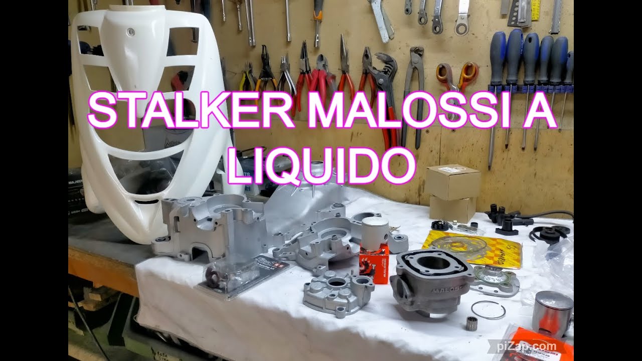 STALKER MALOSSI A LIQUIDO: TRASFORMIAMO UNO SCOOTER AD ARIA IN RAFFREDDAMENTO A LIQUIDO