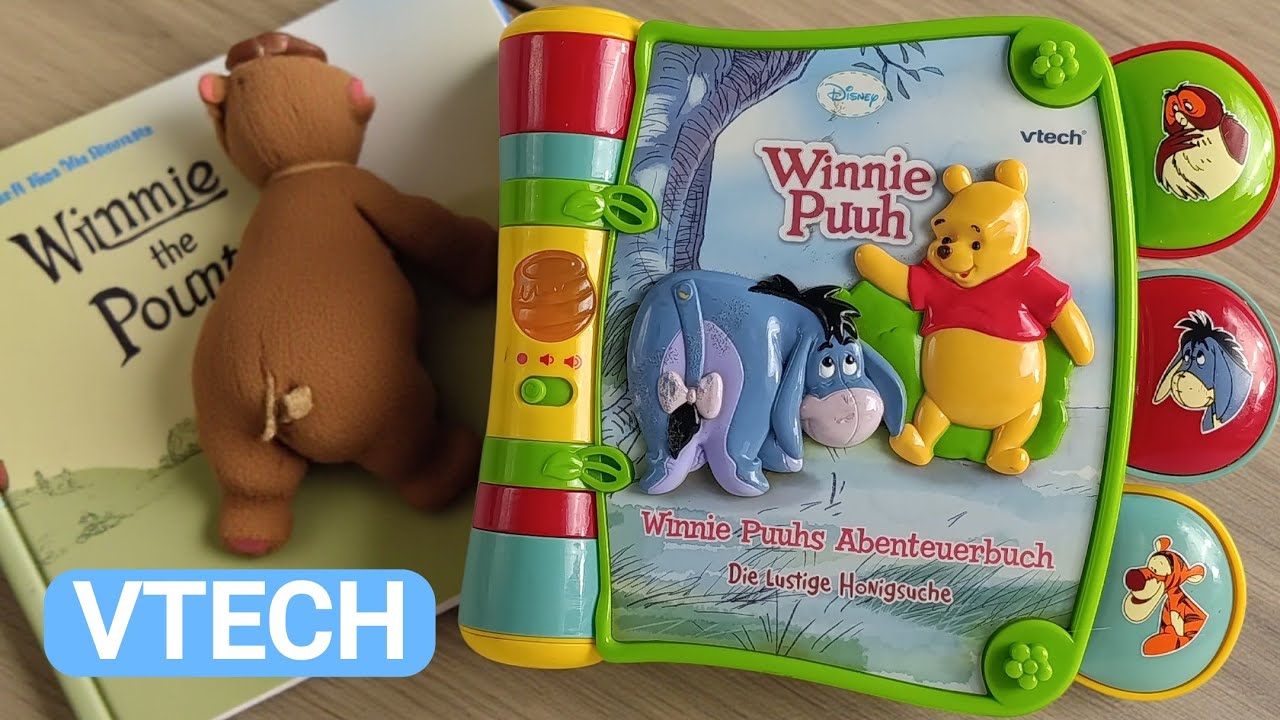 Інтерактивна іграшка VTech Winnie Puuhs Abenteuerbuch – Die lustige Honigsuche