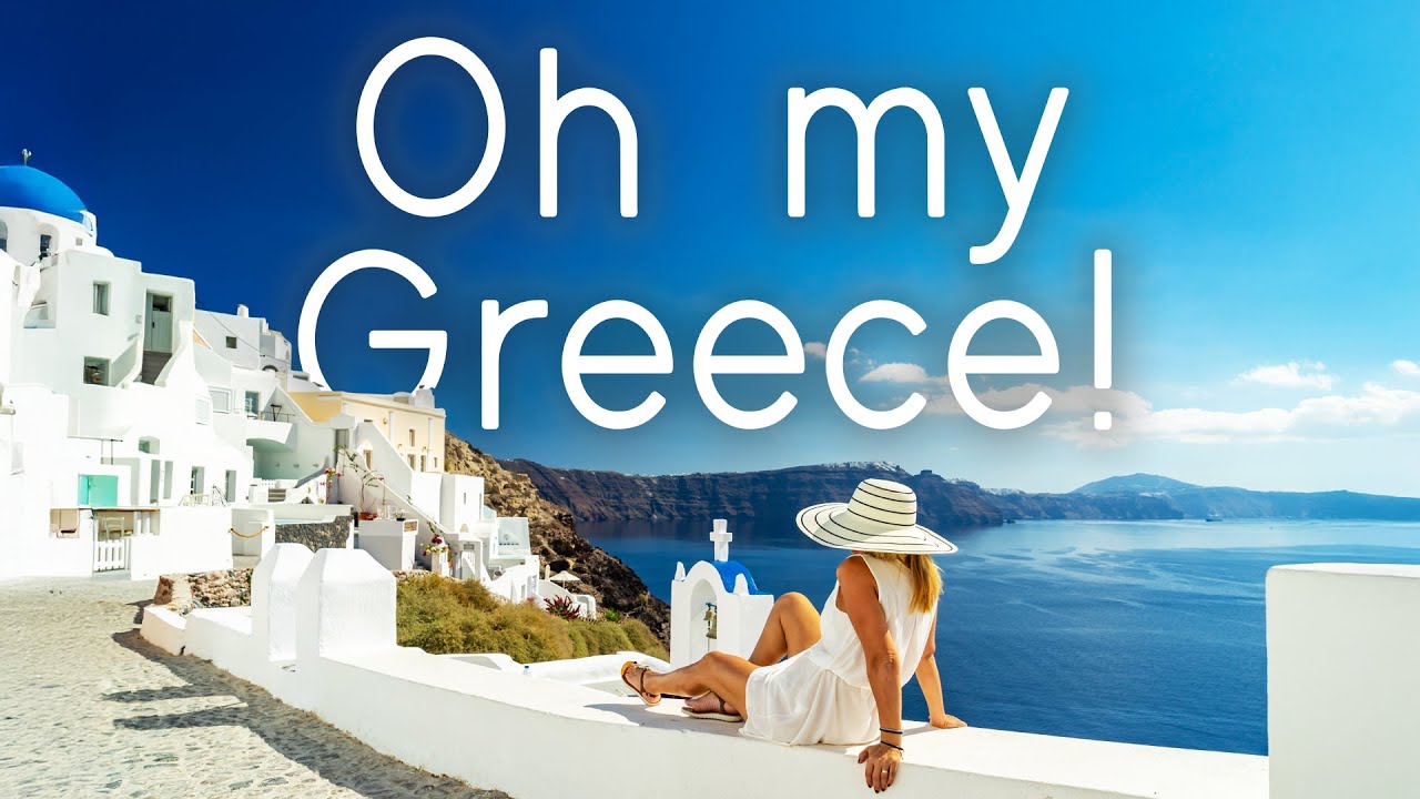 Oh my Greece ! | 100% Bouzouki Syrtaki and 4K best Videos & Drone view | Sounds Like Greece