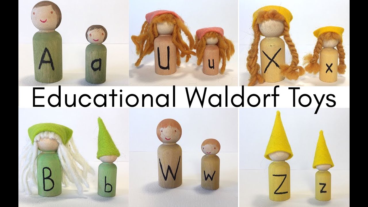 Учебное пособие по кукле ABC Peg Doll | Детский сад и 1 класс