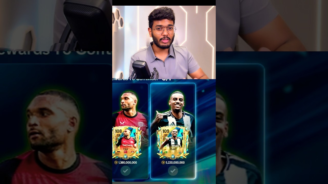 Выбор игрока UTOTS 107-109! #fcmobile #fifamobile