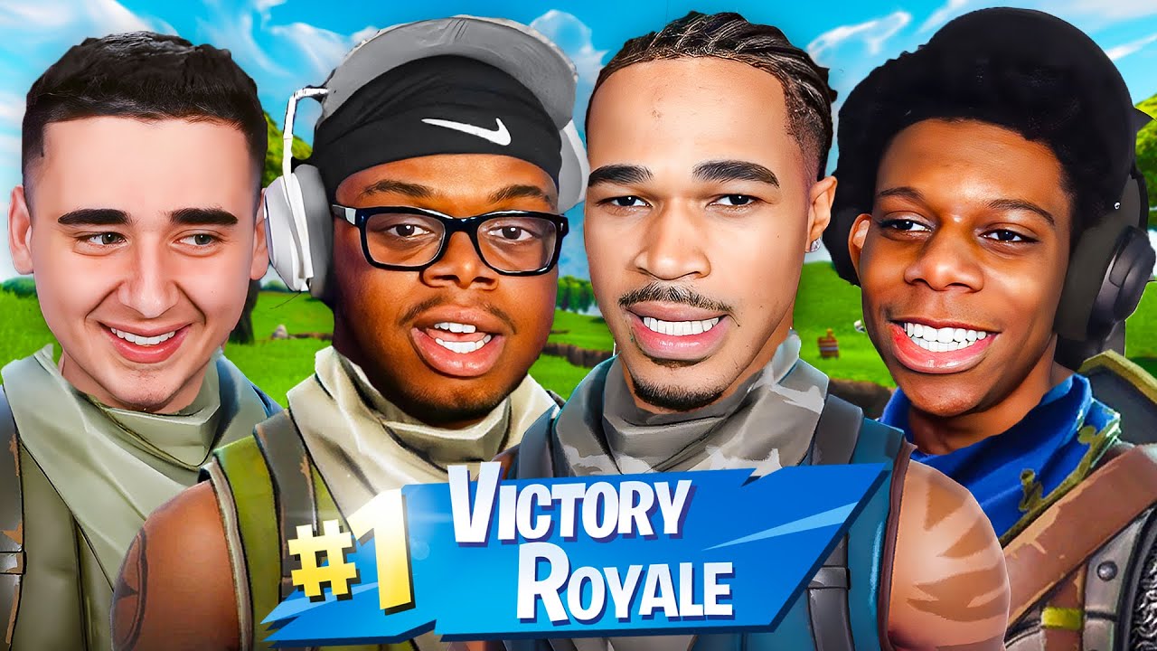 Playing Fortnite Untill We Win.. (Ft. Plaqueboymax, Lacy & Reem) *Were Terrible*
