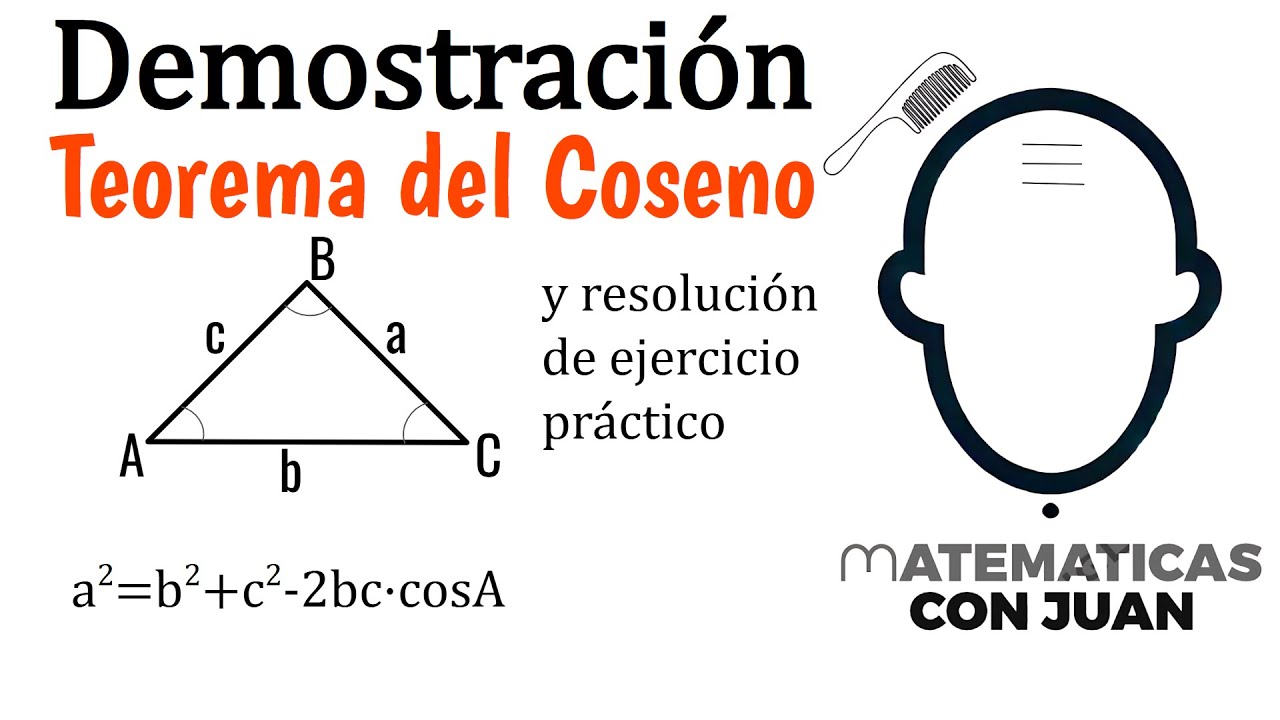 DEMOSTRACIÓN DEL TEOREMA DEL COSENO. Trigonometría Básica.
