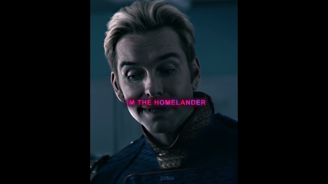 &ldquo;I&rsquo;m Homelander&rdquo; - Homelander Edit | Heads Will Roll (a-trak remix) (slowed)