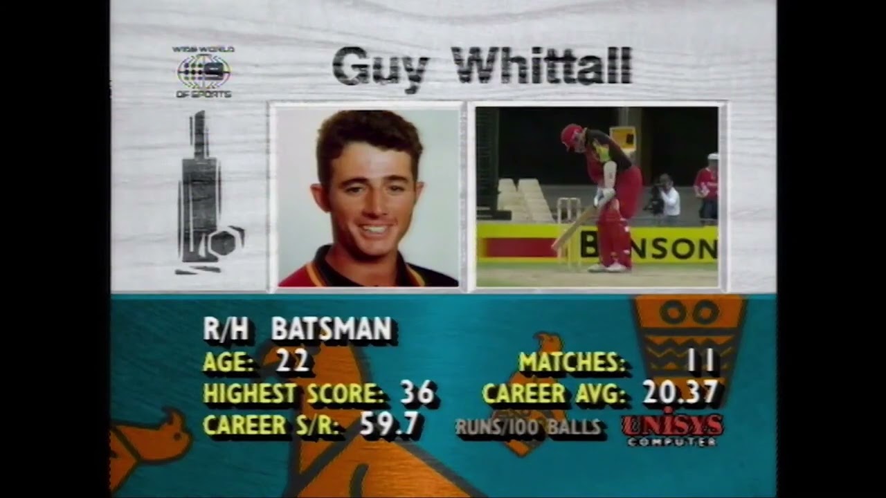 1994-95 - WSC - Match 8 - England vs Zimbabwe