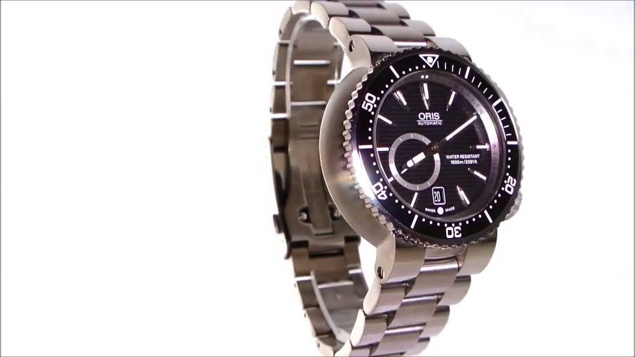 Oris 64376387454MB - ORIS AQUIS TITAN SMALL SECOND