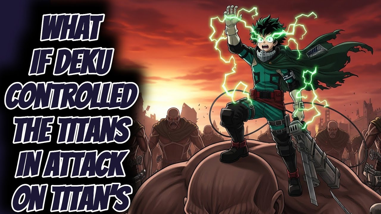 What if Deku Controlled the Titans in Attack on Titan’s World