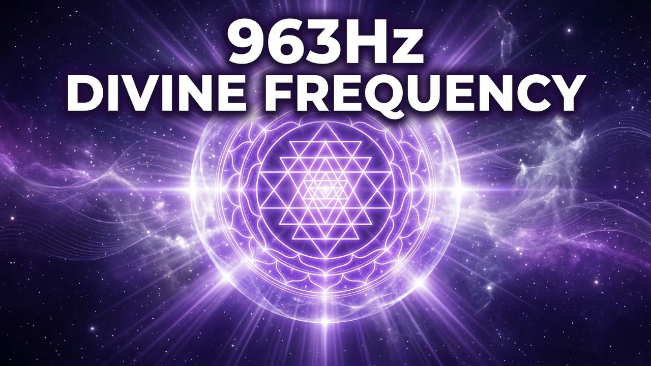 963Hz Divine Frequency • Pineal Gland Activation • Higher Consciousness Meditation (3 Hours)