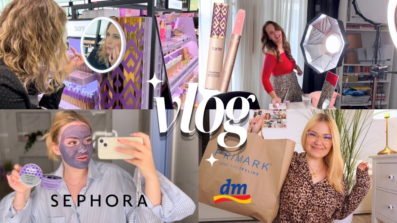 VLOG - primark & sinsay haul, šmejdění v Sephoře, úklid a randíčka s @krasnesbaru a @deliglow